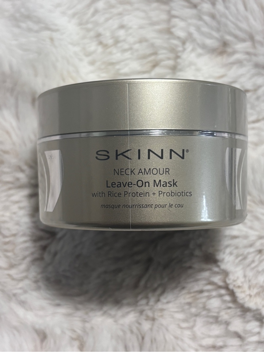 SKINN Cosmetics Neck Amour Leave-On Mask Cream SEALED 118ml/4.0oz